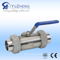 Thread End 3PC Stainless Steel Ball Valve